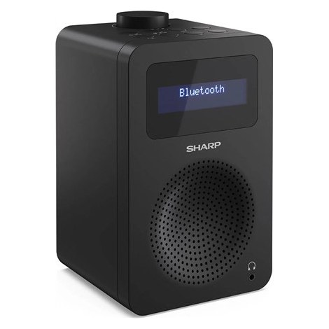 Sharp DR-430(BK) Digital Radio, FM/DAB/DAB+, Bluetooth 5.0, Midnight Black Sharp | Midnight Black | DR-430(BK) | Digital Radio | - 4